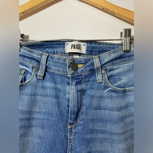 Paige Jeans Size 31 Skinny Jeans Light‎ Jeans - Picture 4 of 6